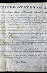 President Andrew Jackson Signed 1829 Presidential Land Grant (PSA/DNA)