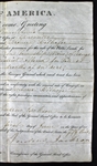 President Andrew Jackson Signed 1829 Presidential Land Grant (PSA/DNA)