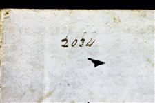 President Andrew Jackson Signed 1829 Presidential Land Grant (PSA/DNA)