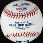 President Barack Obama Signed OML Baseball (PSA/DNA)