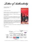The Ramones Group Signed 21.5 x 38.5 Mondo Bizarro Promotional Poster (PSA/DNA)