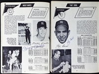 1957 N.Y. Yankees (AL Champs) Team Signed Vintage Yearbook w/ Mantle, Martin, Berra, etc. (35 Sigs)(JSA)