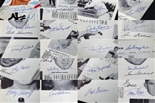 1957 N.Y. Yankees (AL Champs) Team Signed Vintage Yearbook w/ Mantle, Martin, Berra, etc. (35 Sigs)(JSA)