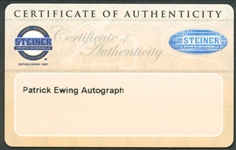 RARE Michael Jordan & Patrick Ewing Dual-Signed 20 x 24 B&W Photo (Steiner & UDA)