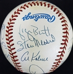 3000 Hit Club Multi-Signed OAL Baseball w/ Musial, Rose, Aaron, Mays & Others (JSA)