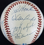 3000 Hit Club Multi-Signed OAL Baseball w/ Musial, Rose, Aaron, Mays & Others (JSA)