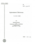 The Muppets: Jim Henson Signed 1975 ASCAP Document w/ Rare Full Name Signature (PSA/DNA)