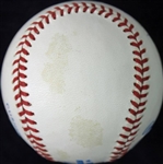 Joe DiMaggio Signed Limited Edition OAL Budig Baseball w/ HOF 55 (PSA/DNA)