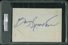 Bruce Springsteen Rare Vintage Signed 5 x 7.25 Cut (PSA/DNA Encapsulated)