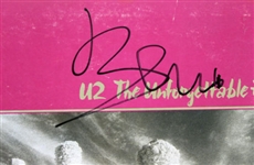 U2: Bono Signed The Unforgettable Fire Album Cover (PSA/DNA)