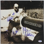 Van Halen Group Signed Van Halen III Album Flat (PSA/DNA)