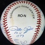 Major League MVPs Multi-Signed ONL Baseball w/ Musial, Bench, Mays + 5 More! (PSA/DNA)