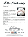 Major League MVPs Multi-Signed ONL Baseball w/ Musial, Bench, Mays + 5 More! (PSA/DNA)