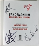 Red Hot Chili Peppers Group Signed Fandemonium Book (PSA/DNA)