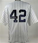 Mariano Rivera Signed New York Yankees Jersey w/ Enter Sandman Inscription (PSA/DNA)