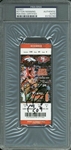 Peyton Manning Signed 2014 Record Breaking Game Ticket! (PSA/DNA Encapsulated)