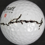 Sam Snead Uncommon Signed Staff Titanium Golf Ball (PSA/DNA)