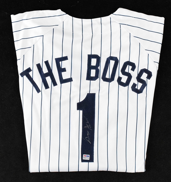 George Steinbrenner Signed Yankees Jersey (PSA/DNA)