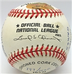 Stan Musial Signed ONL Stat Baseball w/ 20 Handwritten Inscriptions (RJ.com Holo & PSA/JSA Guaranteed)