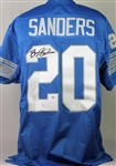 Barry Sanders Signed Detroit Lions Jersey (PSA/DNA & JSA)