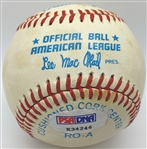 The Boss: George Steinbrenner ULTRA-RARE Vintage c. late 70's OAL MacPhail Baseball (PSA/DNA)
