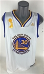 73-9: Stephen Curry Signed & Inscribed NBA MVP Official NBA Finals Swingman Jersey (PSA/JSA Guaranteed)