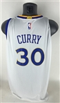 73-9: Stephen Curry Signed & Inscribed NBA MVP Official NBA Finals Swingman Jersey (PSA/JSA Guaranteed)