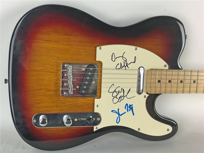 CCR Rare Group Signed Electric Guitar w/ All Three Members! (PSA/DNA)