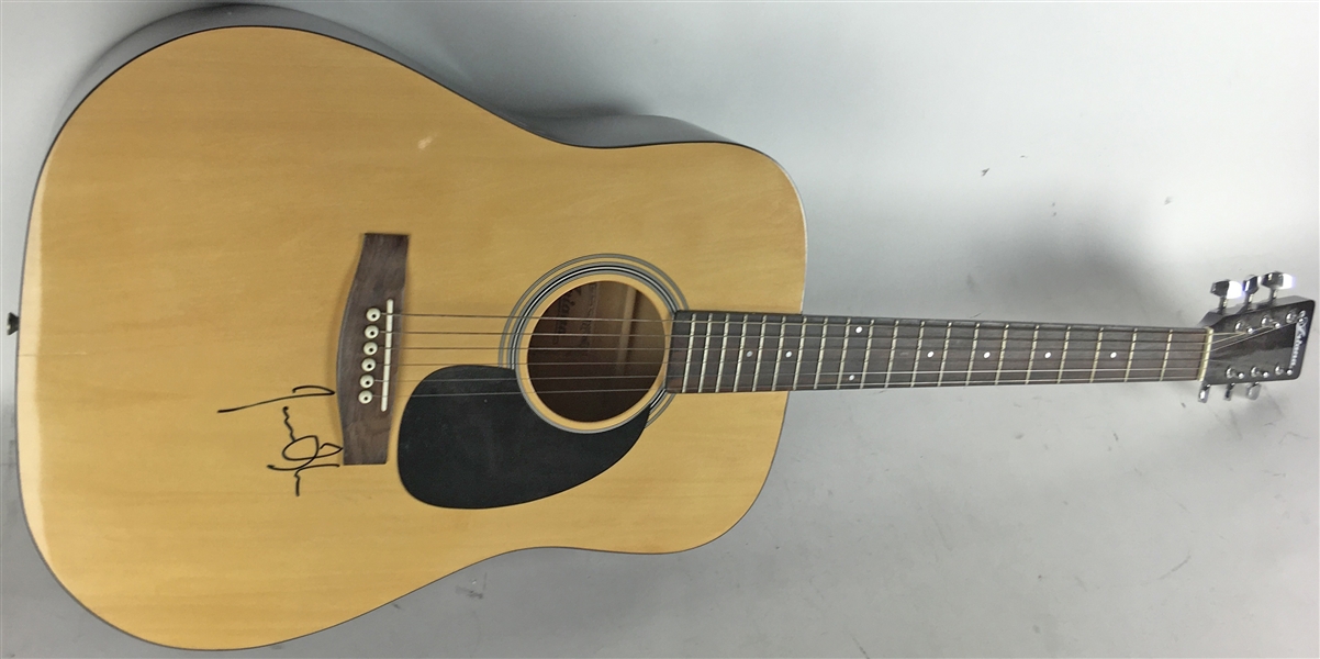 James Taylor Signed Acoustic Guitar (PSA/DNA)