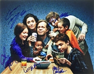 Shameless Cast Signed 11 x 14 Color Photo (6 Sigs)(PSA/JSA Guaranteed)