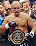 Fedor Emelianenko Signed 11 x 14 Color Photo (PSA/JSA Guaranteed)