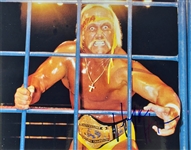 Hulk Hogan In-Person Signed 11 x 14 Color Photo (PSA/JSA Guaranteed)