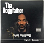 Snoop Dogg Signed The Doggfather Record Album Cover (PSA/JSA Guaranteed)