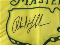 Phil Mickelson Signed 2006 Masters (Winner) Pin Hole Flag (JSA)
