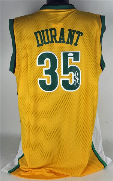 Kevin Durant Signed Seattle Supersonics Rookie Model Jersey (JSA)