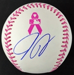 Josh Donaldson Signed OML Mother's Day Baseball (JSA)