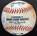 Zack Greinke 2015 Game Used & Signed OML Baseball - 7/31 Dodgers vs Angels - Greinke Pitched Ball to Pujols! (JSA)