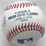 Mike Trout Rookie Era Signed OML Selig Baseball (JSA)
