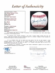 Sandy Koufax Signed ONL Baseball (JSA)
