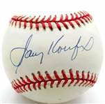 Perfect Game Pitchers Signed ONL Baseball w/ Koufax, Larsen & Bunning (JSA)