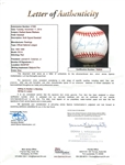 Perfect Game Pitchers Signed ONL Baseball w/ Koufax, Larsen & Bunning (JSA)