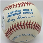 Nolan Ryan Signed OAL Baseball (JSA)