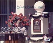 Mickey Mantle Signed 8 x 10 Hall of Fame Photo w/ 200 Inscription (PSA/DNA)
