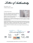 The Grateful Dead: Jerry Garcia & Bob Weir Unique Signed Blueprints for Co-Owned NYC Penthouse - Signed by Both & Initialed 6 Times! (PSA/DNA)