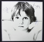 U2 Multi-Signed (3) Signed Debut Boy Album (PSA/DNA)