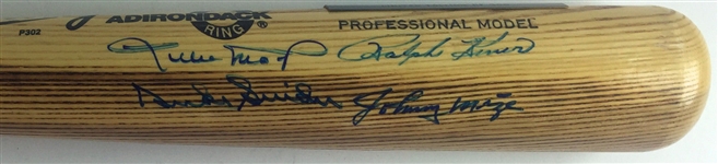 New York Home Run Champs Multi-Signed Baseball Bat w/ Mays, Snider & Others (PSA/DNA)