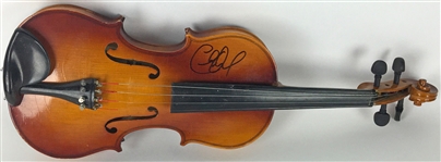 Charlie Daniels Signed Vintage Fiddle (PSA/DNA)