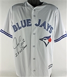 Joe Carter Signed Blue Jays Majestic Jersey (PSA/DNA)