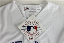 Joe Carter Signed Blue Jays Majestic Jersey (PSA/DNA)