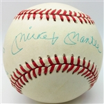 Yankee Greats Signed OAL Baseball w/ Mantle, Skowron & Others (PSA/DNA)